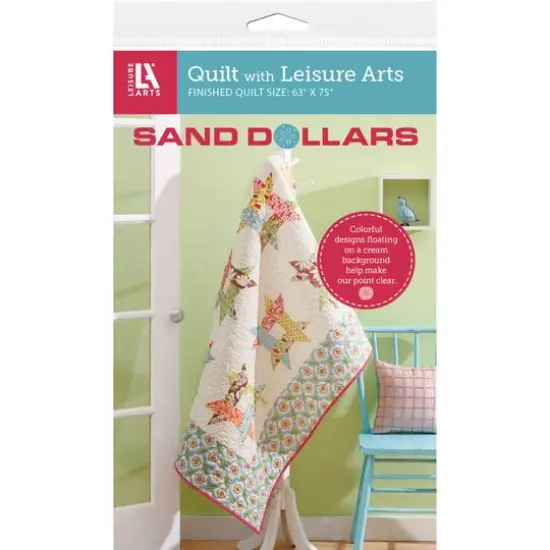 Leisure Arts&reg; Sand Dollars Quilt Pattern {1}