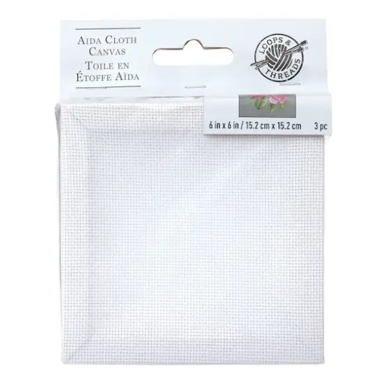 Loops & Threads&reg; Aida Cloth Canvas White {1}