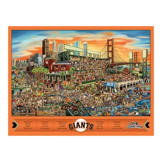 Joe Journeyman San Francisco Giants&trade; 500 Piece Jigsaw Puzzle {5}