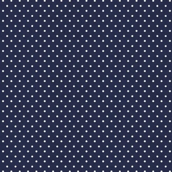 Fabric Editions Navy Pin Dot Cotton Fabric {4}