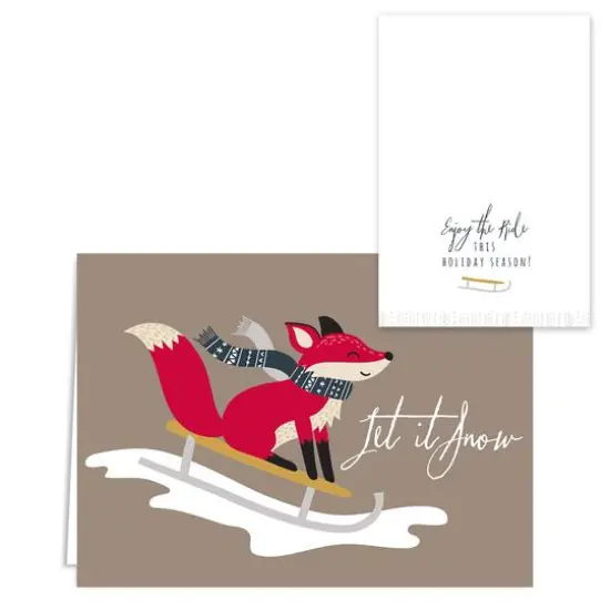 Hortense B. Hewitt Co. Woodland Creatures Holiday Cards {8}