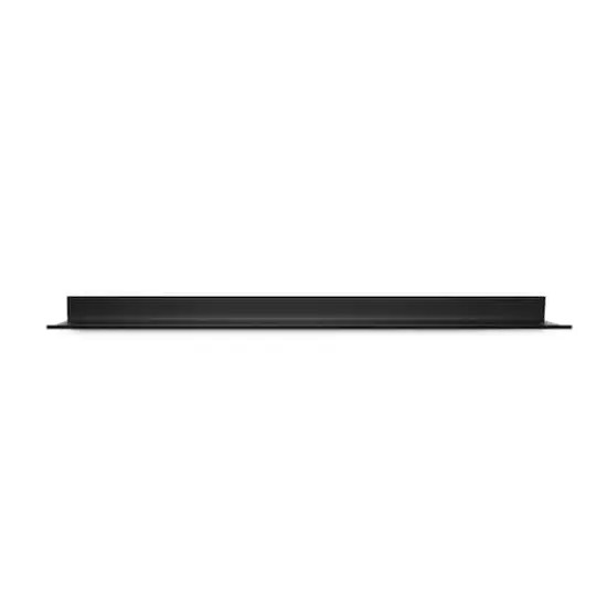 HangZ&trade; Black Reversible No Stud Floating Shelf {1}