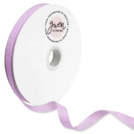 Gwen Studios Solid Grosgrain Ribbon Lavender {1}