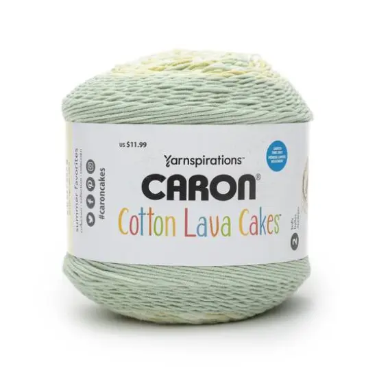 Caron&reg; Cotton Lava Cakes&trade; Yarn Elderberry Ice {2}