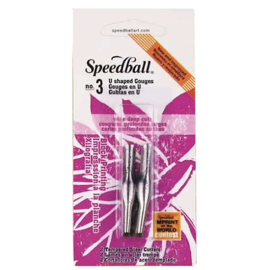 Speedball&reg; No. 3 Large Liner Linoleum Cutter, 2ct. {1}