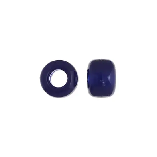 John Bead 9mm Opaque Plastic Pony Beads, 1,000ct. Navy {4}