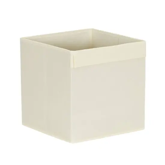Household Essentials 11" Storage Cubes with Lip Handles, 6ct. White {7}