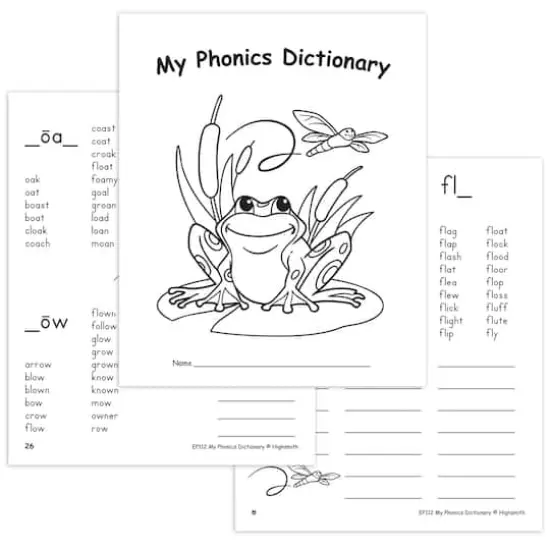 Edupress&trade; My Phonics Dictionary Book, 6ct. {3}