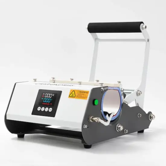 Craft Express White Elite Pro Tumbler Heat Press {11}