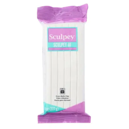 8oz. Sculpey III&reg; Oven-Bake Clay White {5}