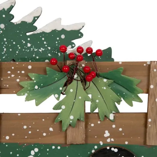 Glitzhome&reg; 24" Christmas Truck Yard Stack {7}
