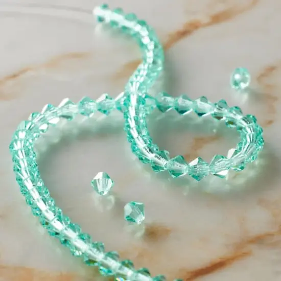 Preciosa Glass Crystal Bicone Beads, 4mm by Bead Landing&trade; Caribbean Sea {3}