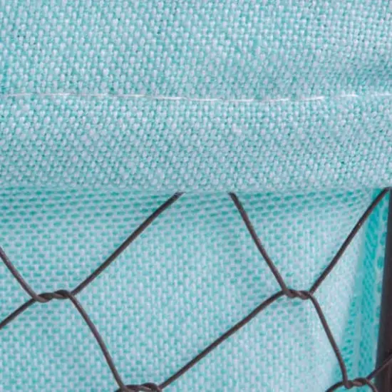 DII&reg; Small Chicken Wire Baskets, 3ct. Aqua {4}