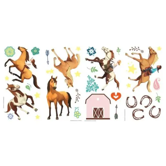 RoomMates Spirit Riding Free Peel & Stick Wall Decals {3}