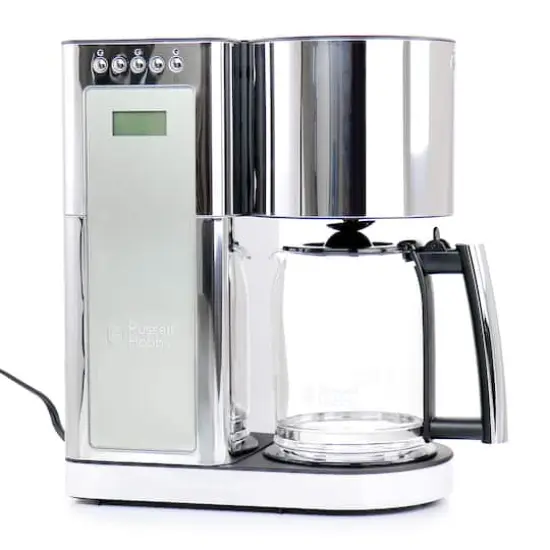Russell Hobbs Silver Stainless Steel 8 Cup Glass Coffeemaker {4}