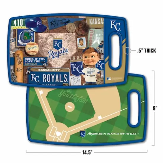 MLB Retro Series Cutting Board Kansas City Royals {4}