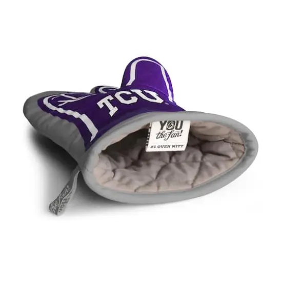 Quilted No.1 Oven Mitt TCU Horned Frogs {5}