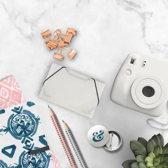 JAM Paper Plastic Business Card Holder Case Clear Frosted {7}