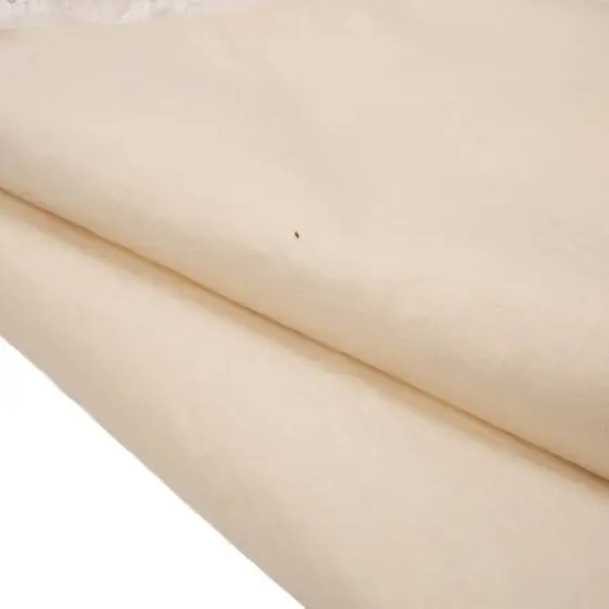 Glitzhome&reg; 48" White Plush with Snowflake Christmas Tree Skirt {6}