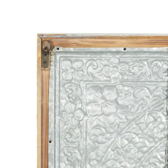 34" Brown Iron Rustic Wall D&eacute;cor {7}