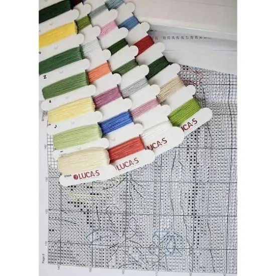 Luca-s April Bouquet Counted Cross Stitch Kit {15}