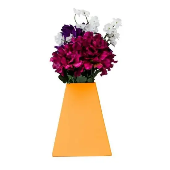 JAM Paper Pop-Up Vase Boxes, 3ct. Orange {3}