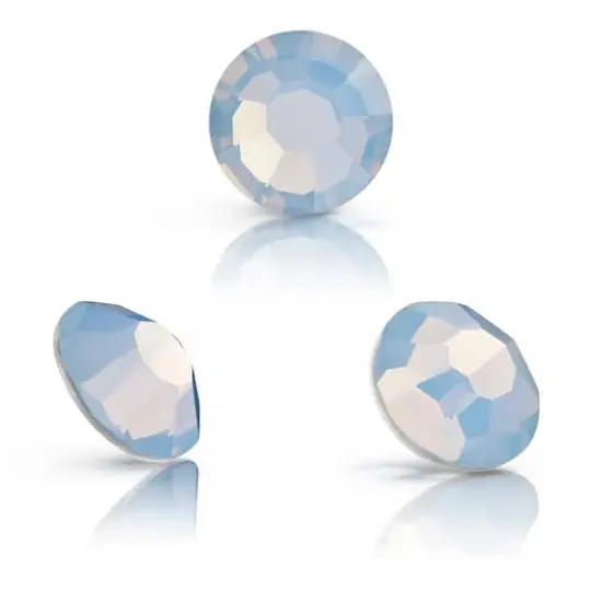 Preciosa MAXIMA SS7 Flat Back Czech Crystals, 144ct. Light Sapphire Opal {4}