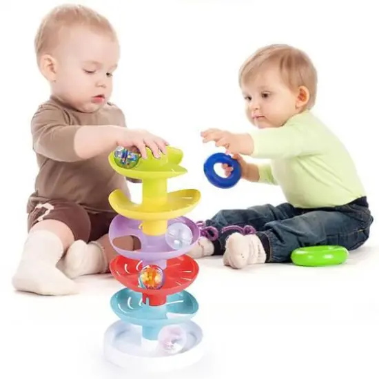Nothing But Fun Toys Twinkle 'n Roll Ball Tower {6}