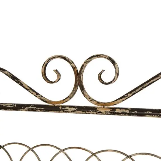 Glitzhome&reg; 68" Farmhouse Metal Planter Stand {7}