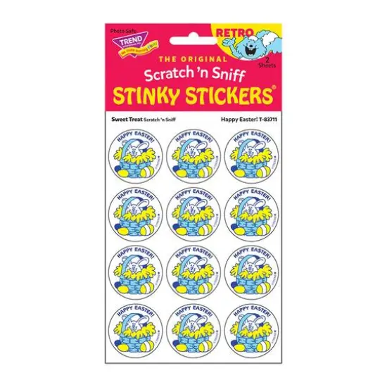 TREND Enterprises&reg; Retro Scratch 'n Sniff Stinky Stickers&reg; Summer 2024 Collector Combo Set {6}