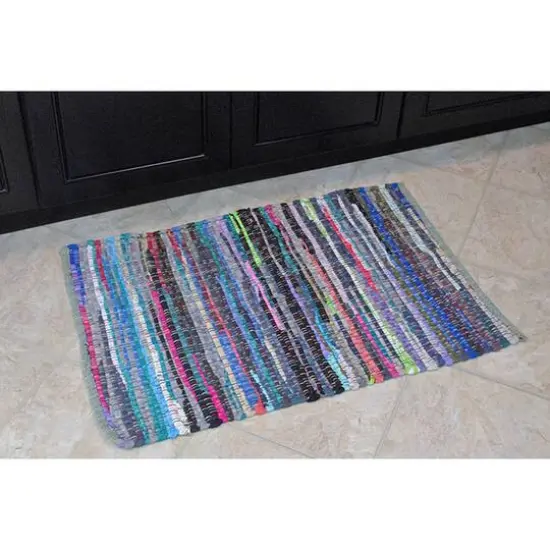 DII&reg; Multicolor Rag Rug, 2.25ft. x 6ft. {7}