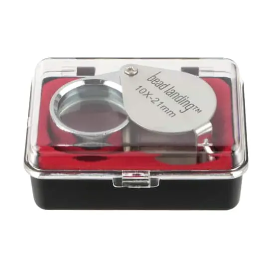 Silver 10X Magnification Loupe by Bead Landing&trade; {3}