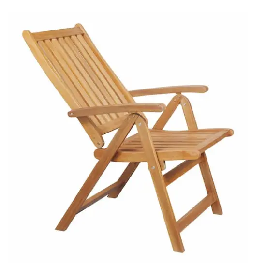 Acacia Wood Folding Outdoor Patio Chairs {4}
