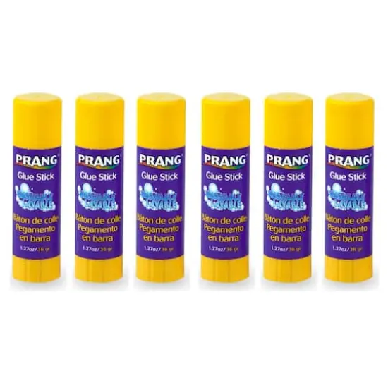 Prang&reg; Washable Glue Sticks, 6ct. {1}