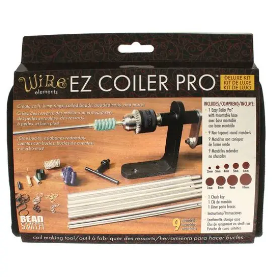The Beadsmith&reg; Wire Elements&trade; EZ Coiler Pro&trade; Deluxe Set {3}