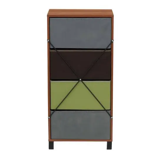 Household Essentials 33" 4-Drawer Dresser Multi {9}