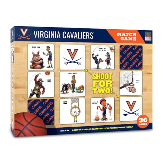 College Team Licensed Memory Match Game Virginia Cavaliers {1}