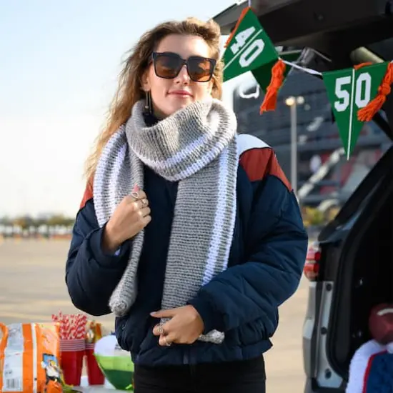 Lion Brand&reg; Hometown&reg; Bonus Bundle&reg; Multicolor Tweed Yarn Anchorage Ice {5}