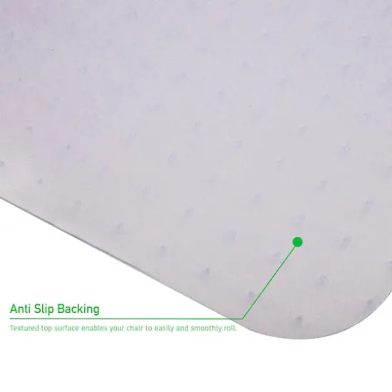 Mind Reader Clear Office Chair Mat for Hardwood Floors {6}