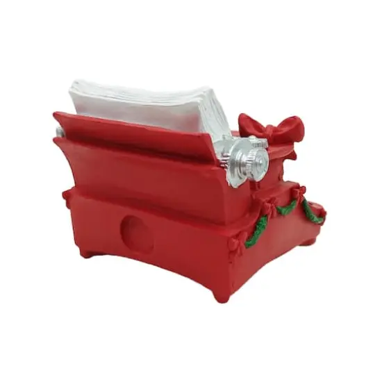 5" Red Typewriter Tabletop Décor by Ashland® {4}