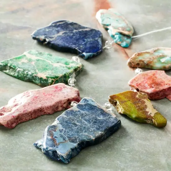 Imperial Jasper Nugget Beads, 25mm by Bead Landing&trade; {3}