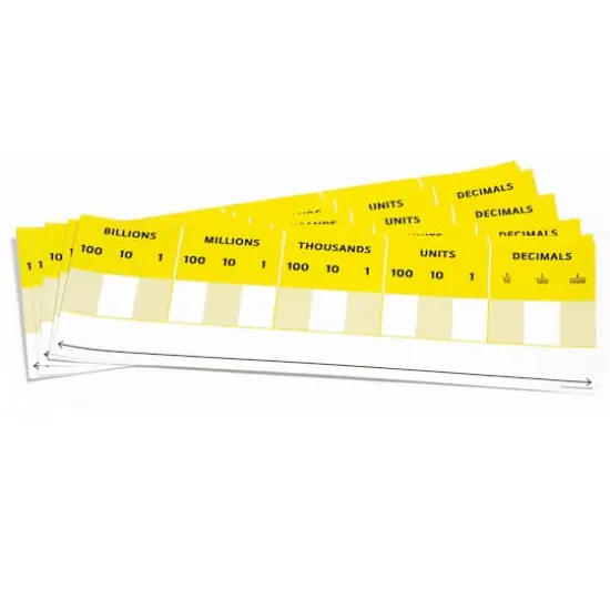 Didax Desktop Place Value Cards, 10ct. {1}