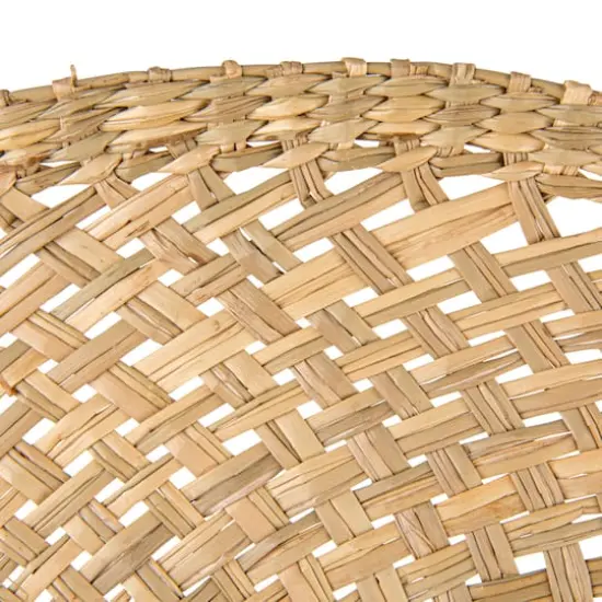 Hello Honey&reg; 18.25" Natural Breezy Seagrass Fan Wall Art {5}