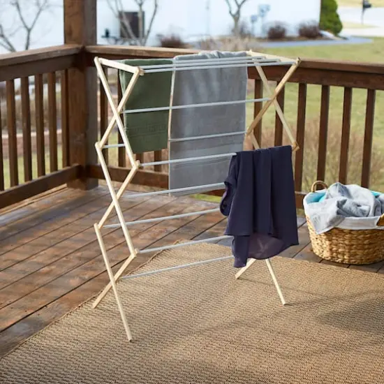 Household Essentials Drying Rack (Birch) {3}