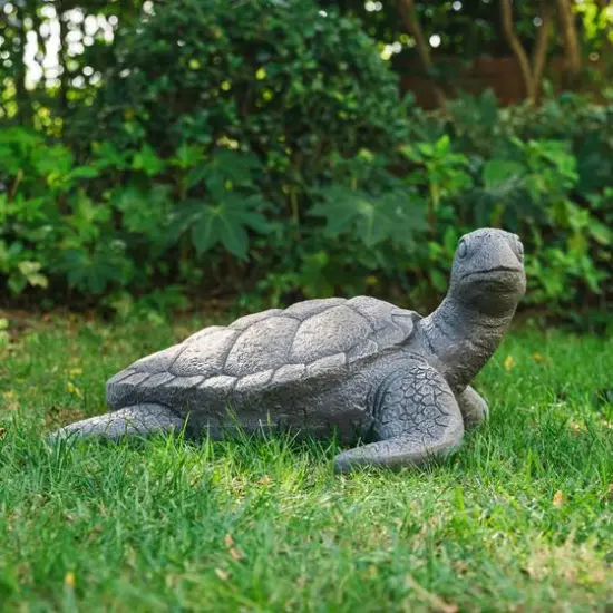 Glitzhome&reg; 22.7" Turtle Garden Statue {3}