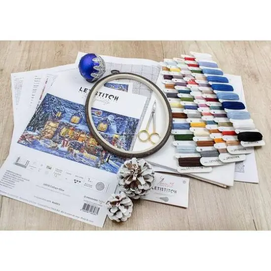 Letistitch Cottage Glow Counted Cross Stitch Kit {8}