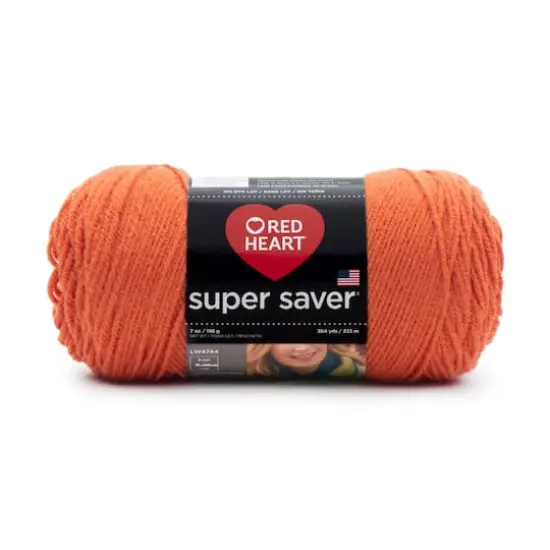 Red Heart&reg; Super Saver&reg; Solid Yarn Carrot {1}