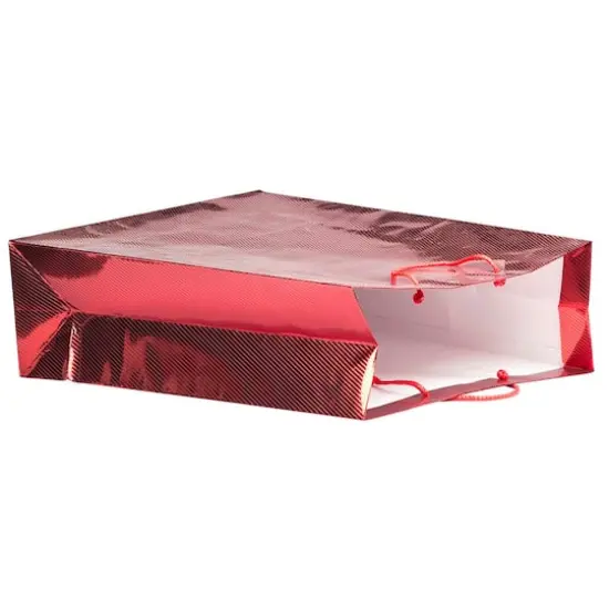 JAM Paper Extra-Large Red Foil Gift Bags, 100ct.  {5}