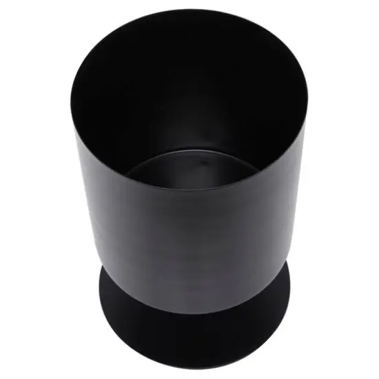 Black Modern Planter, Set of 3" 14", 12", 10" {7}
