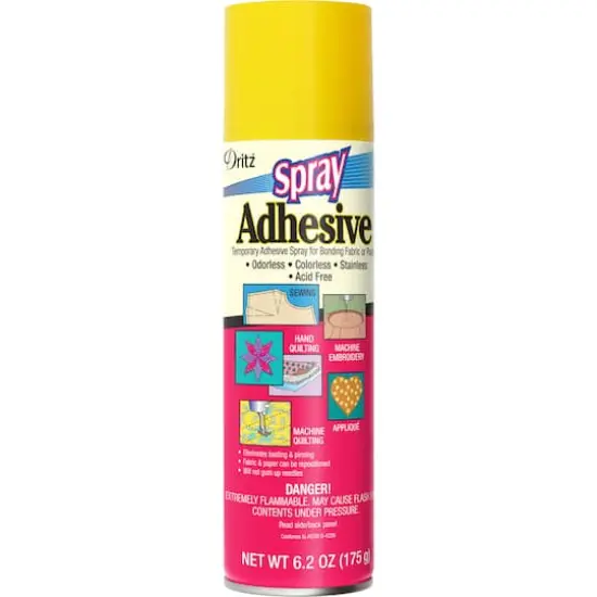 Dritz&reg; Clear Temporary Spray Adhesive for Fabric & Paper {1}